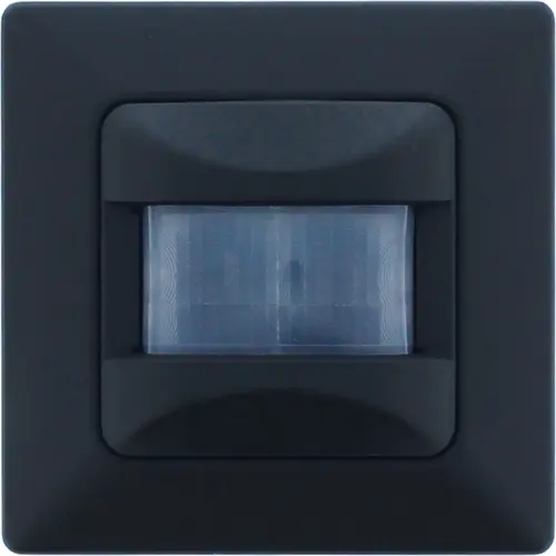 Klemko IB-PIR-W/LED-ZW Lumiko 870545 bewegingsmelder inbouw wand 300W 180° 7m 2-draads IP40