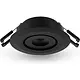 Klemko SPOT-62RB-WW-ZW Lumiko 876754 LED-inbouwspot richtbaar Siena XPG 2,1W 700mA 3000K IP44 dimbaar zwart
