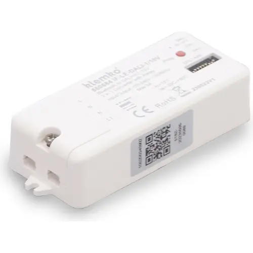 Klemko IF-DALI-1/10V-LE Lumiko 860684 interface Easy naar DALI2/1-10V signaalomvormer Bluetooth IP20