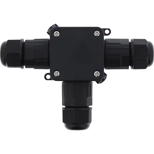 Klemko KCT-IP68-3P-3-11 160200 T-kabelconnector 3-polig IP68 veerklem 17,5A kabel 3-11mm
