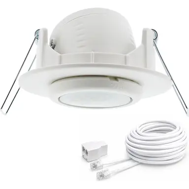 Klemko PLF-IB-PIRS10-G3 Lumiko 870556 losse slave PIR sensor inbouw 10m kabel RJ12 IP44 wit
