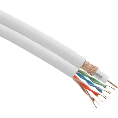 Q-Link 00.130.01 COAX+CAT5E UTP duo kabel 25 meter OP=OP
