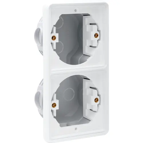 Niko 701-74000 Hydro tweevoudig inbouwkader verticaal wit
