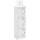 Niko 701-84352 Hydro opbouwbak 3-voudig verticaal met 2x M20-ingang wit