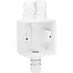 Niko 701-84162 Hydro opbouwbak 1-voudig met boven 2x en onder 1x M20-ingang wit