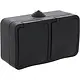 Q-Link 00.946.51 opbouw randaarde wandcontactdoos 2-voudig horizontaal zwart spatwaterdicht IP54 OP=OP