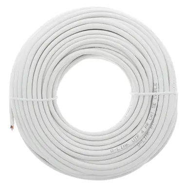Q-Link 00.132.69 UTP kabel CAT5E AWG26 20 meter wit OP=OP