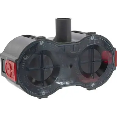 Attema 1144 UD50 50mm inbouwdoos dubbel 16mm 5/8 OP=OP