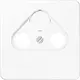 JUNG CD 561 SAT WW centraalplaat coax/sat CD500 alpine wit