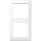 JUNG AS 582 WW afdekraam 2-voudig AS500 alpine wit