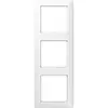 JUNG AS 583 WW afdekraam 3-voudig AS500 alpine wit