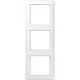 JUNG AS 583 WW afdekraam 3-voudig AS500 alpine wit