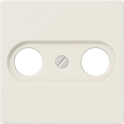 JUNG A 561 PLTV centraalplaat antenne-coax AS500 creme