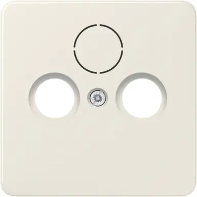 JUNG 561 SAT centraalplaat coax/sat CD500 creme