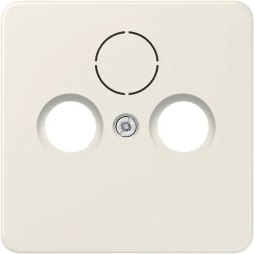 JUNG 561 SAT centraalplaat coax/sat CD500 creme