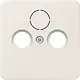 JUNG 561 SAT centraalplaat coax/sat CD500 creme