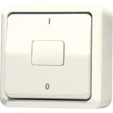 JUNG 602 A opbouw 2-polige schakelaar 10A AP600 creme