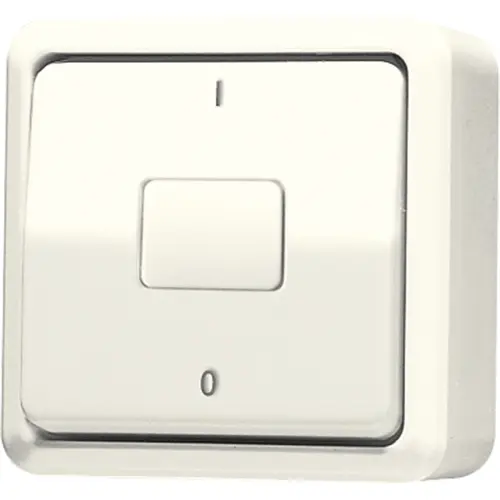JUNG 602 A opbouw 2-polige schakelaar 10A AP600 creme