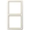 JUNG CD 582 W afdekraam 2-voudig CD500 creme