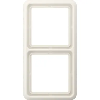 JUNG CD 582 W afdekraam 2-voudig CD500 creme
