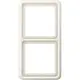 JUNG CD 582 W afdekraam 2-voudig CD500 creme