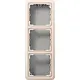 JUNG CD 583 A W opbouwbak 3-voudig CD500 creme