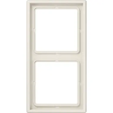 JUNG LS 982 W afdekraam 2-voudig LS990 creme