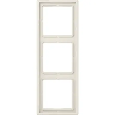 JUNG LS 983 W afdekraam 3-voudig LS990 creme
