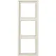 JUNG LS 983 W afdekraam 3-voudig LS990 creme