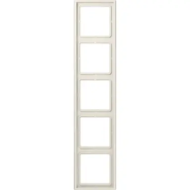 JUNG LS 985 W afdekraam 5-voudig LS990 creme