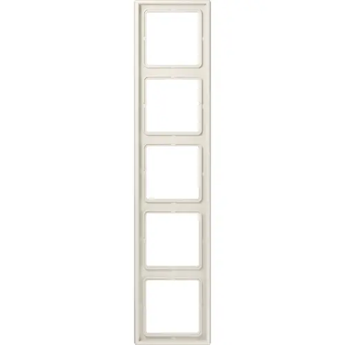 JUNG LS 985 W afdekraam 5-voudig LS990 creme