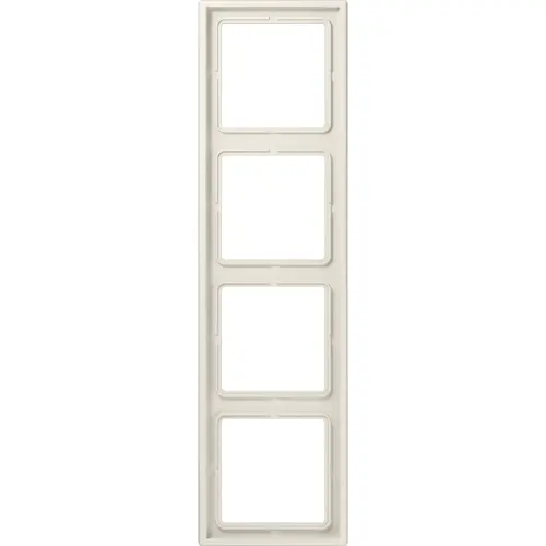 JUNG LS 984 W afdekraam 4-voudig LS990 creme