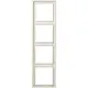 JUNG LS 984 W afdekraam 4-voudig LS990 creme