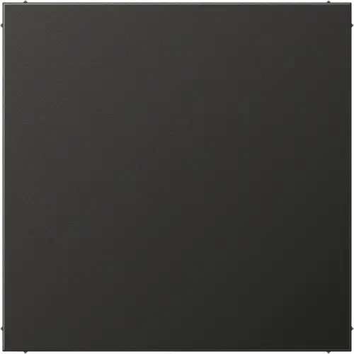 JUNG AL 2994 B AN centraalplaat blinddeksel incl. draagframe LS990 antraciet gelakt aluminium