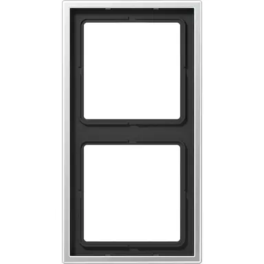 JUNG AL 2982 afdekraam 2-voudig LS990 aluminium