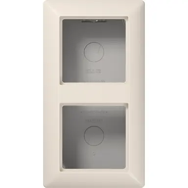 JUNG AS 582 A W opbouwbak 2-voudig AS500 creme