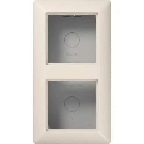 JUNG AS 582 A W opbouwbak 2-voudig AS500 creme