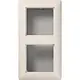 JUNG AS 582 A W opbouwbak 2-voudig AS500 creme