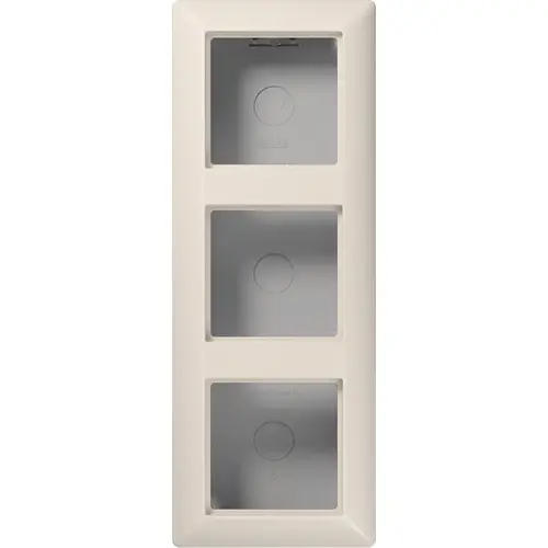 JUNG AS 583 A W opbouwbak 3-voudig AS500 creme