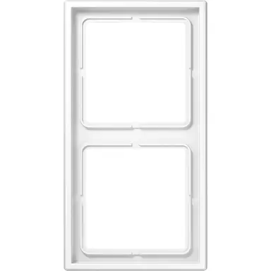 JUNG LS 982 WW afdekraam 2-voudig LS990 alpine wit