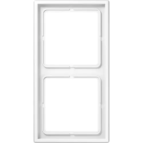 JUNG LS 982 WW afdekraam 2-voudig LS990 alpine wit