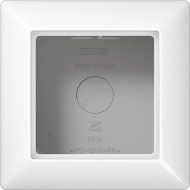 JUNG AS 581 A WW opbouwbak 1-voudig AS500 alpine wit