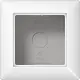 JUNG AS 581 A WW opbouwbak 1-voudig AS500 alpine wit