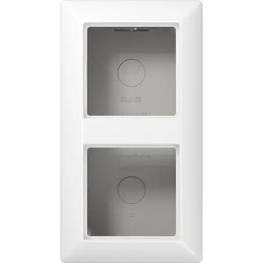JUNG AS 582 A WW opbouwbak 2-voudig AS500 alpine wit