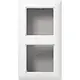 JUNG AS 582 A WW opbouwbak 2-voudig AS500 alpine wit
