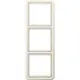 JUNG CD 583 W afdekraam 3-voudig CD500 creme