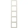 JUNG CD 585 W afdekraam 5-voudig CD500 creme