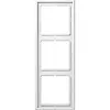 JUNG LS 983 WW afdekraam 3-voudig LS990 alpine wit
