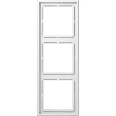 JUNG LS 983 WW afdekraam 3-voudig LS990 alpine wit