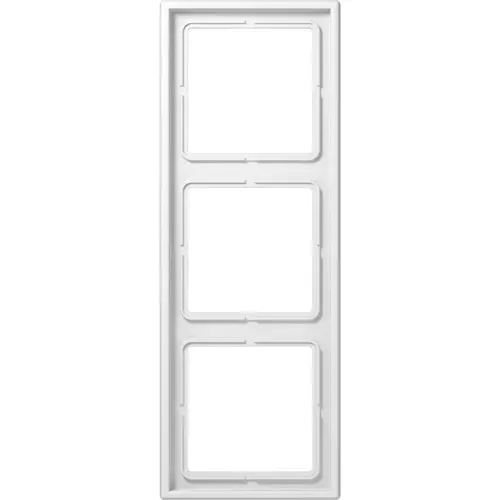 JUNG LS 983 WW afdekraam 3-voudig LS990 alpine wit
